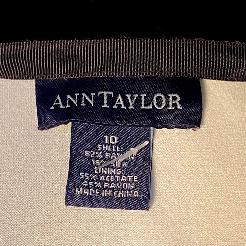 Classic vintage Ann Taylor velvet skirt set Valentines Day - Picture 6 of 6